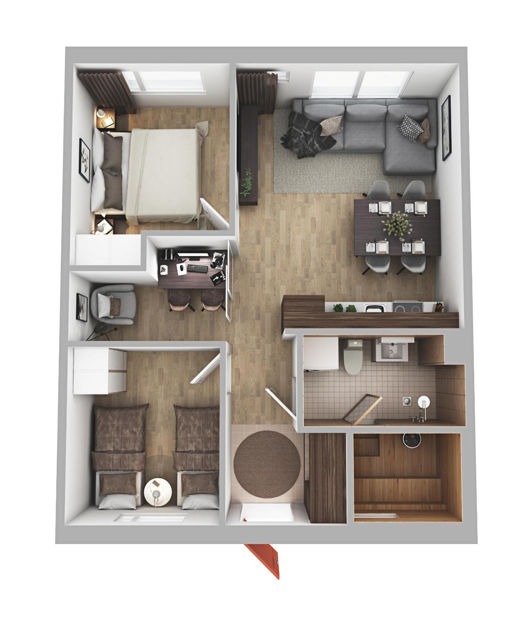 Tokka Apartments Леві Екстер'єр фото